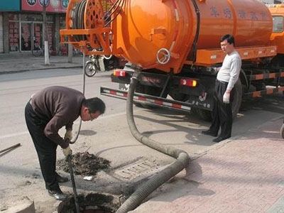 让胡路隔油池、化粪池清操作流程